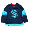 Vintage Adidas NHL Seattle Kraken Blank Home Jersey Navy