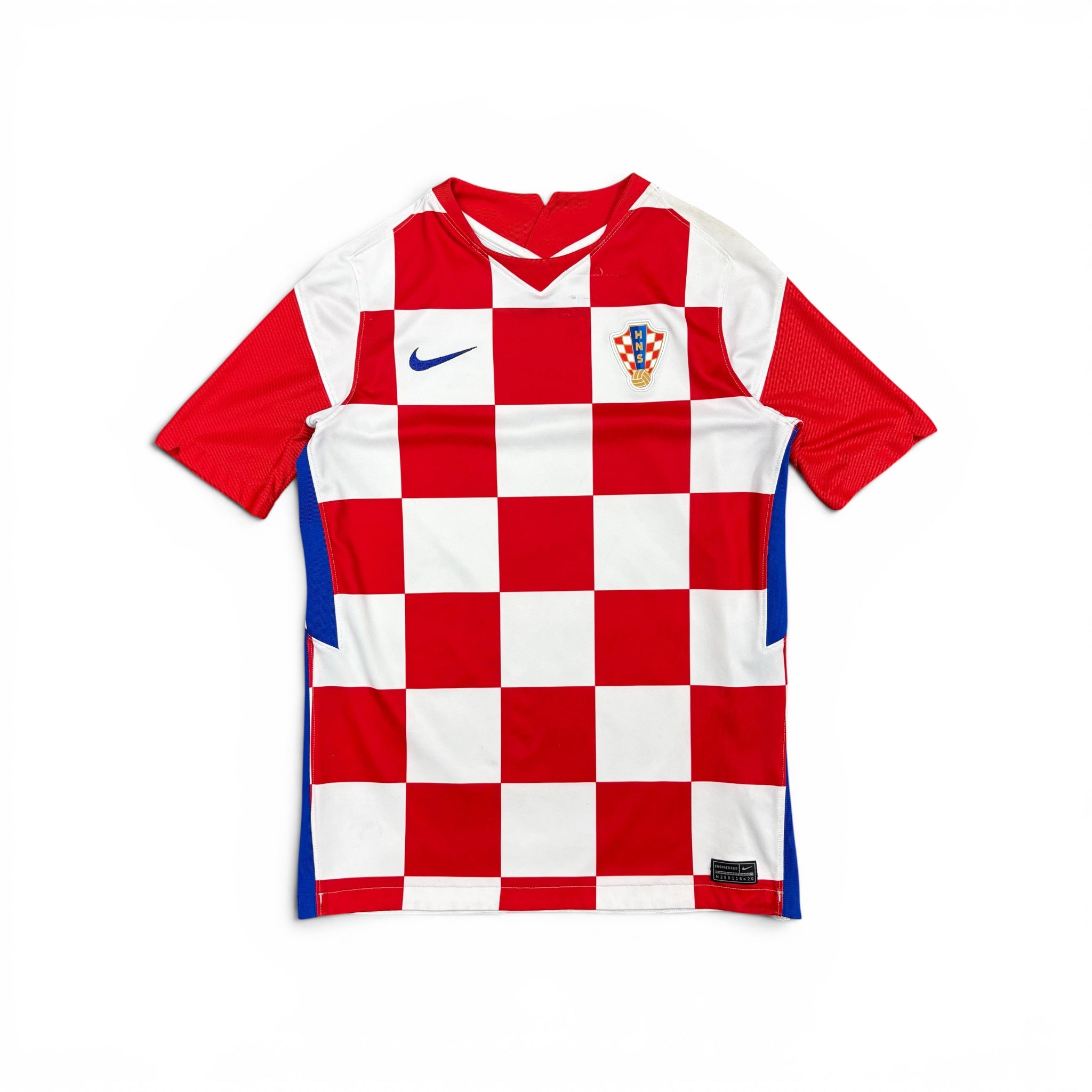 2020 Nike Youth Croatia Blank Home Jersey