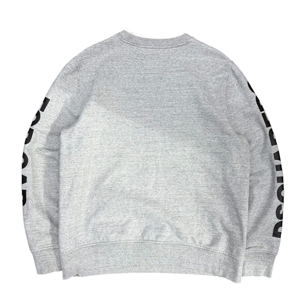 Gap x Dsquared 2 Graffiti Logo Crewneck Grey