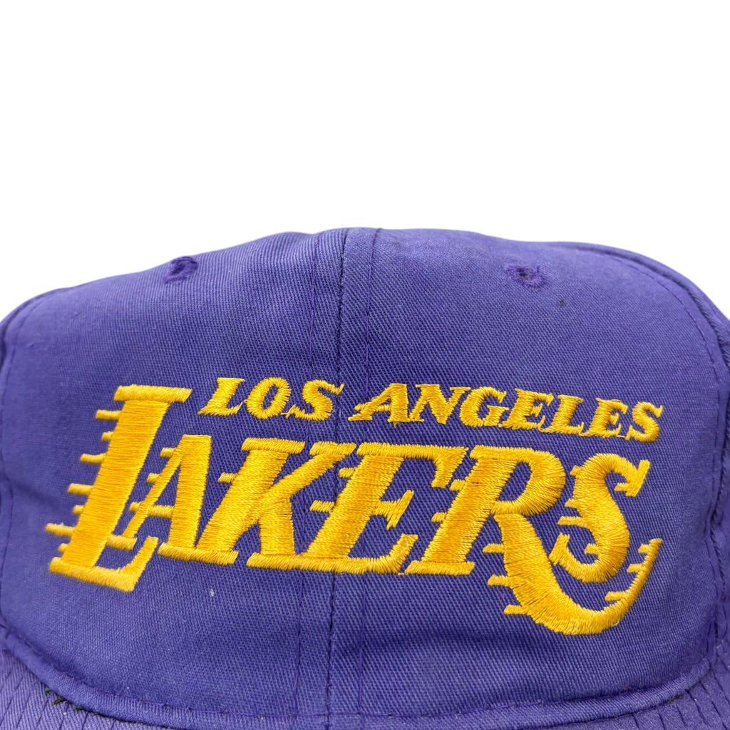 Vintage Ted Fletcher NBA Los Angeles Lakers Motion Logo SnapBack