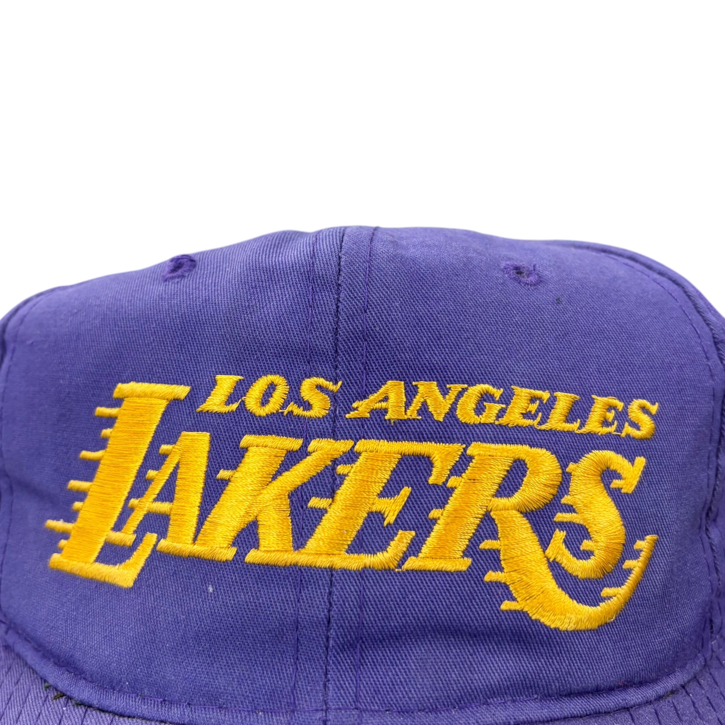 Vintage Ted Fletcher NBA Los Angeles Lakers Motion Logo SnapBack