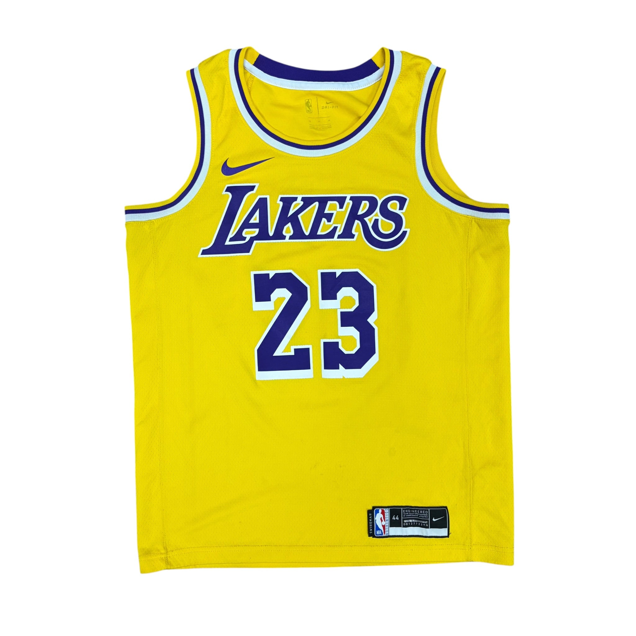 Vintage Nike NBA Los Angeles Lakers LeBron James Away Jersey