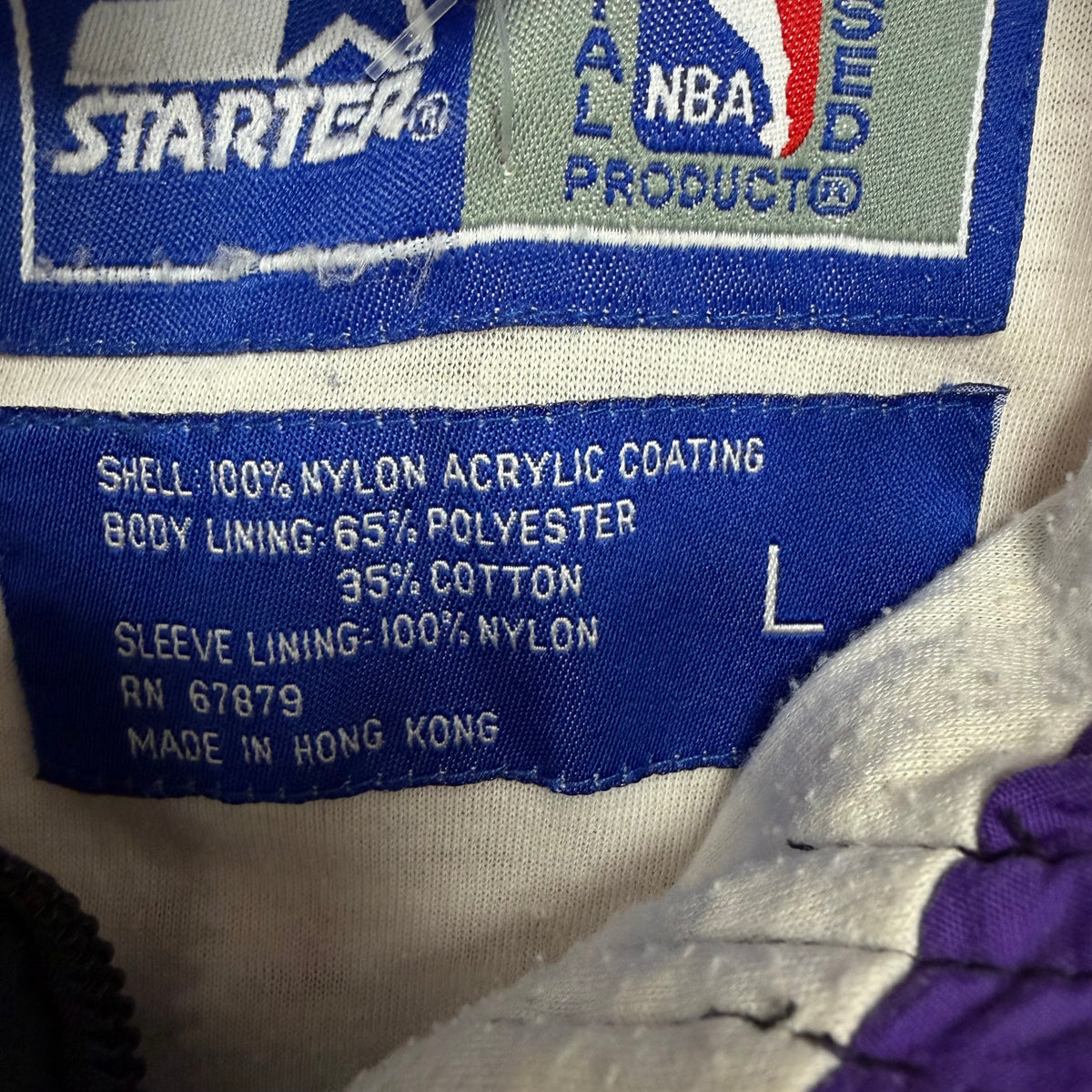 Vintage Starter NBA Phoenix Suns Windbreaker Black