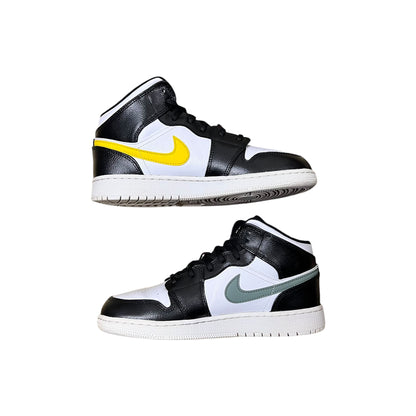 Jordan 1 Mid Multi Colour Swoosh (GS)