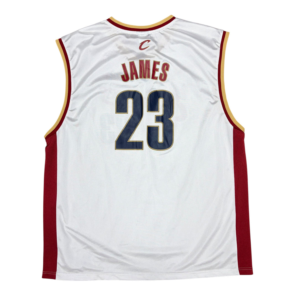 Vintage Reebok NBA Cleveland Cavaliers LeBron James Home Jersey