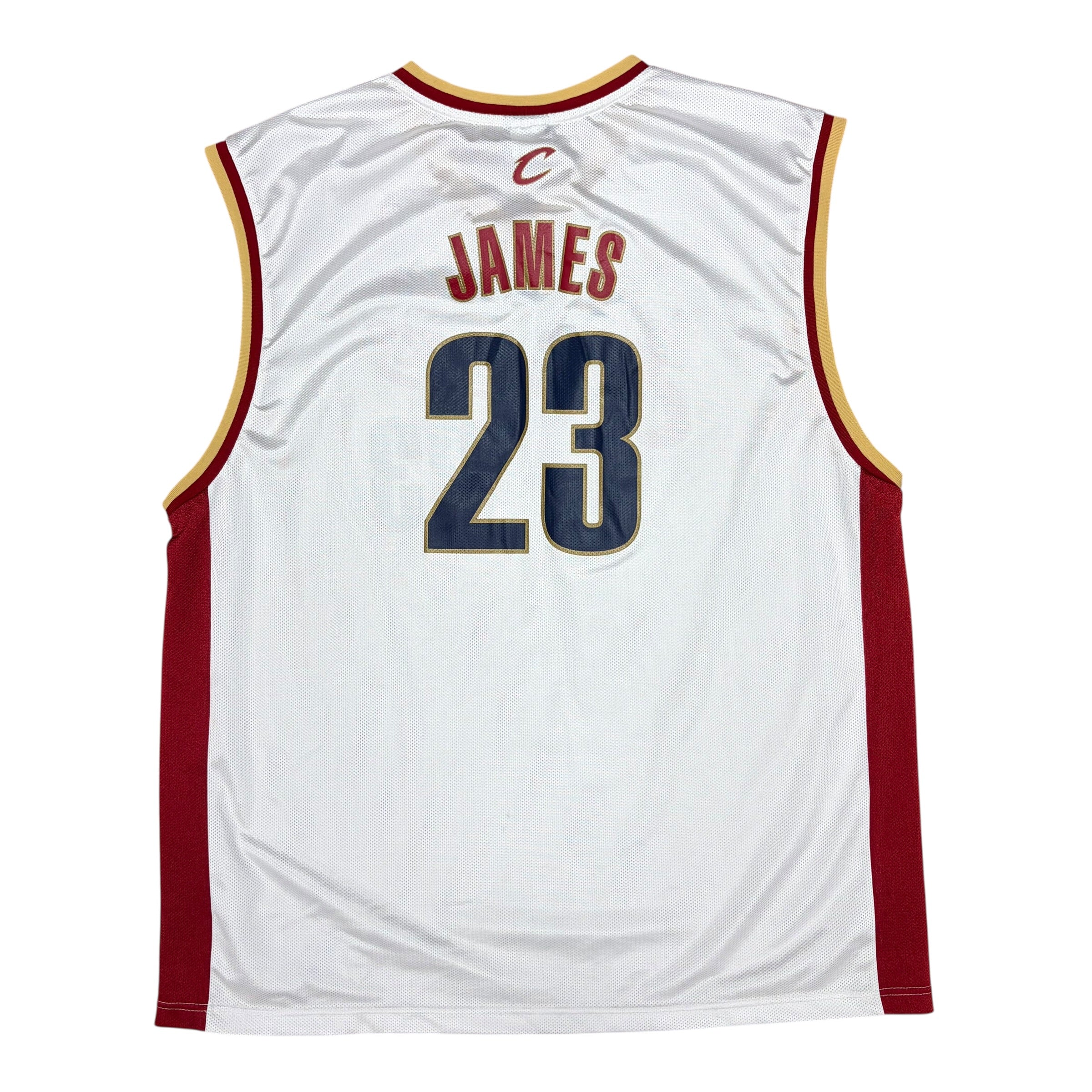 Vintage Reebok NBA Cleveland Cavaliers LeBron James Home Jersey
