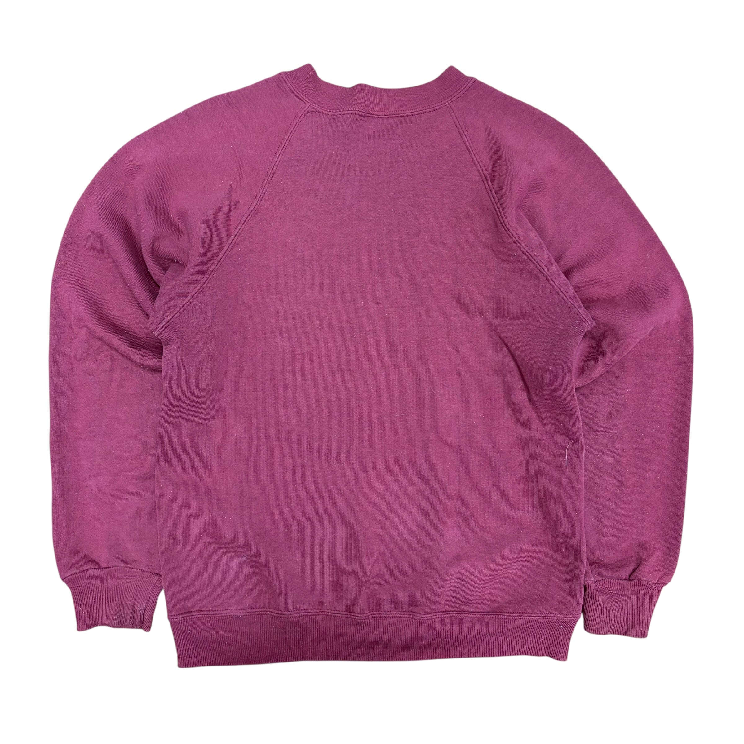 Vintage Arizona State University Arch Spellout Crewneck Burgundy