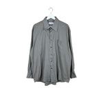 Yves Saint Laurent Single Pocket Button Up Grey