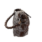 Vintage Guess Metal Buckle Bag Brown