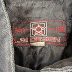 Vintage Jeff Hamilton Amsoil Racing Jacket Washed Black