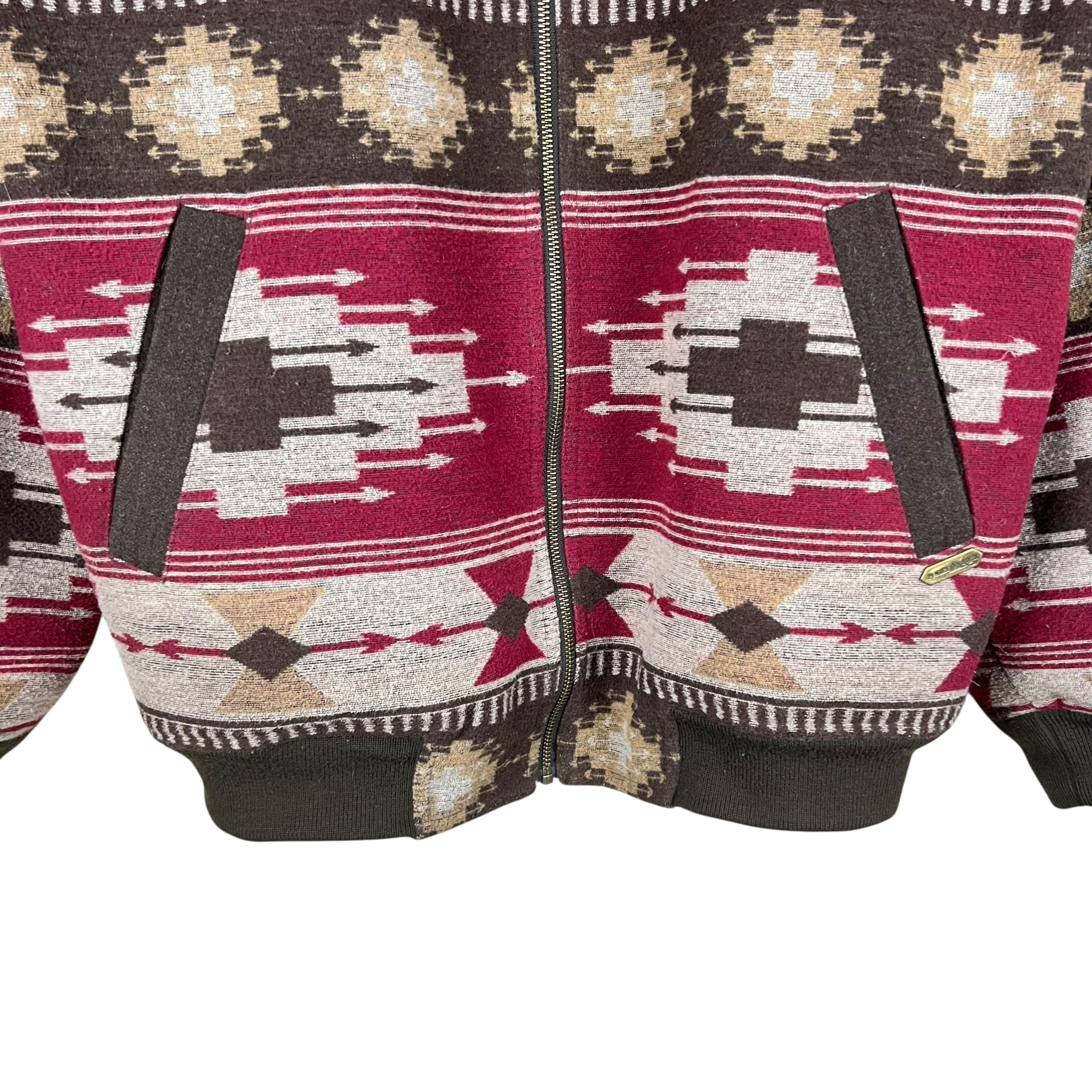 Vintage Panhandle Aztec Print AOP Jacket