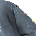 Vintage Jeff Hamilton Amsoil Racing Jacket Washed Black