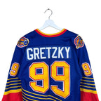Vintage CCM NHL St. Louis Blues Wayne Gretzky Away Jersey