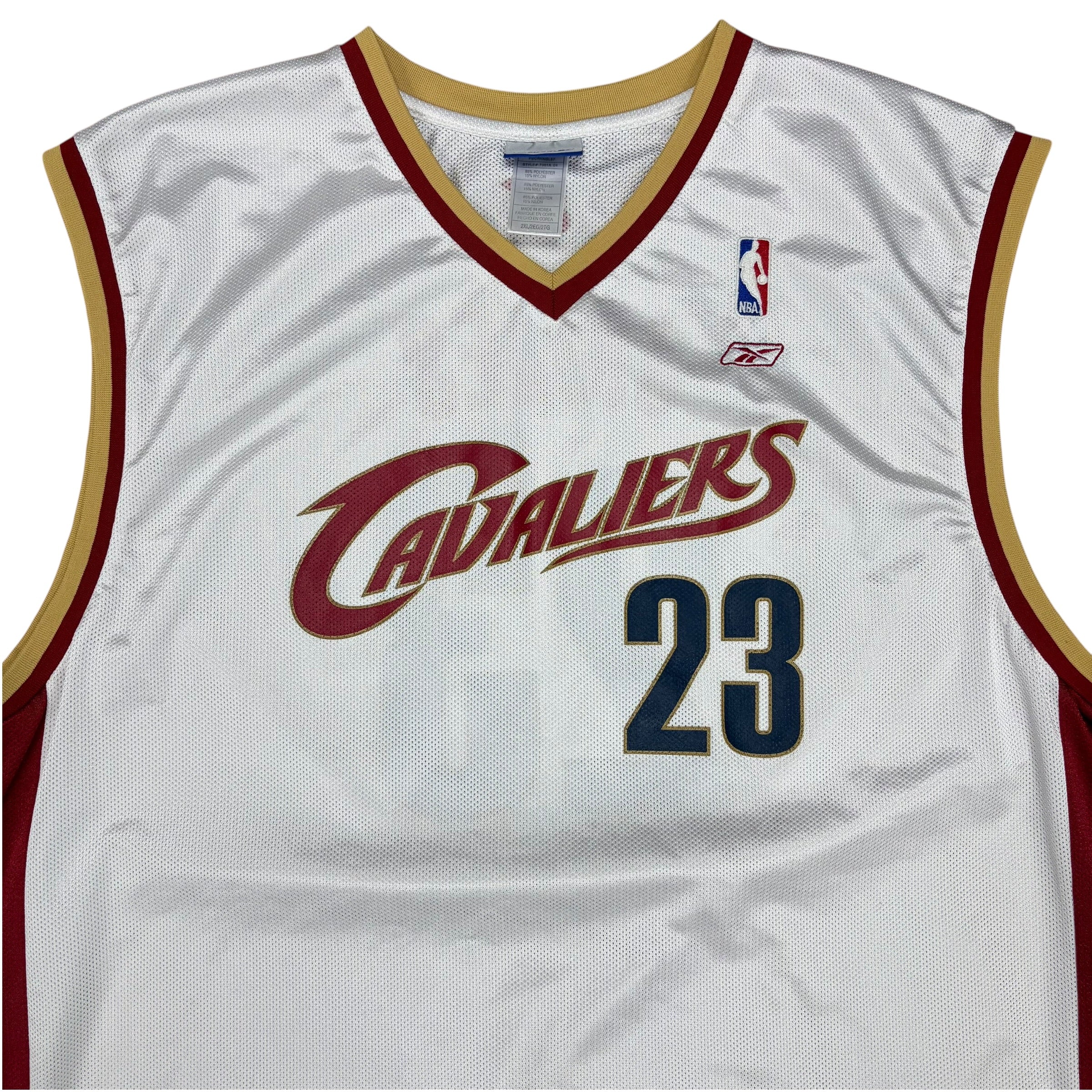 Vintage Reebok NBA Cleveland Cavaliers LeBron James Home Jersey
