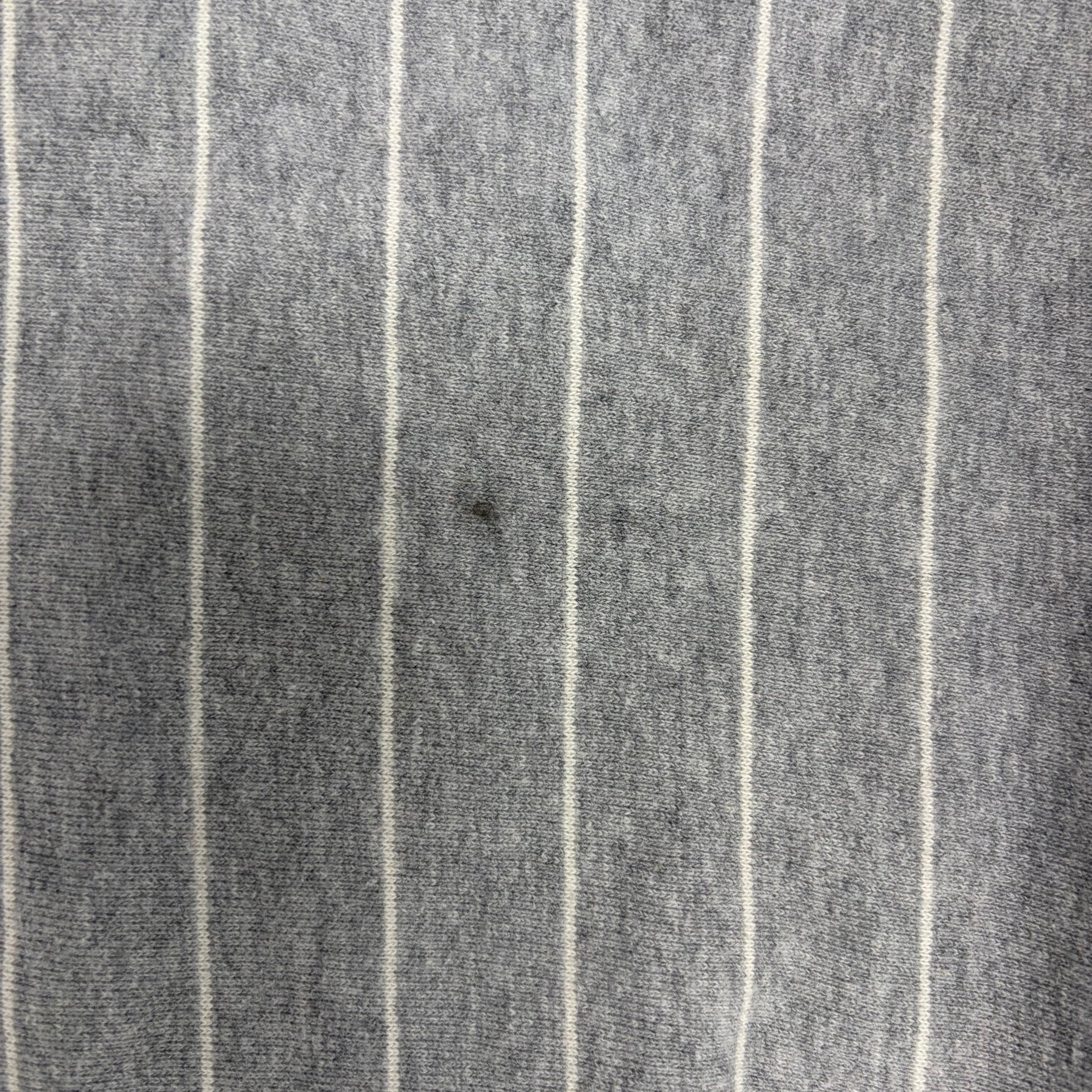 OVO Pinstripe Crewneck Grey
