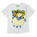 Asspizza x Pokémon Revived Printing Mareep Tee White