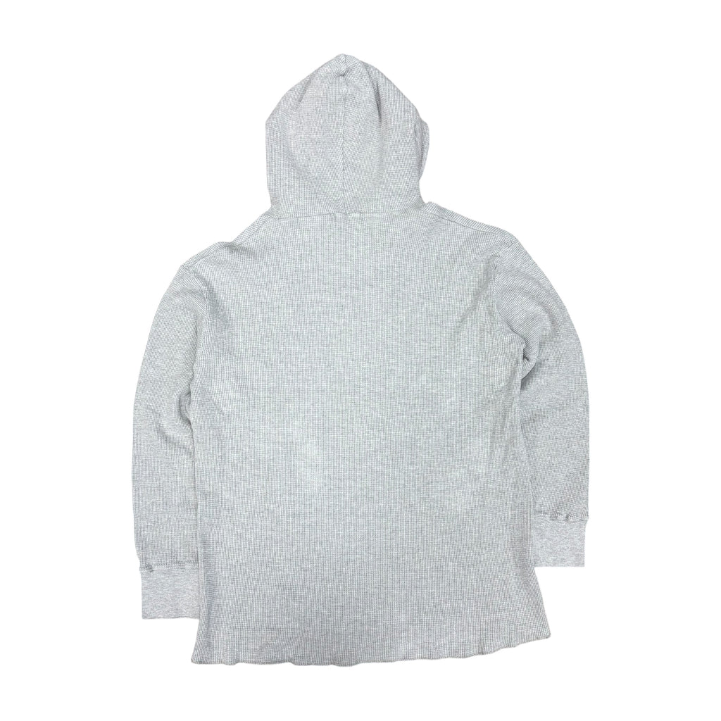 Kith x Calux Waffle Hoodie Grey