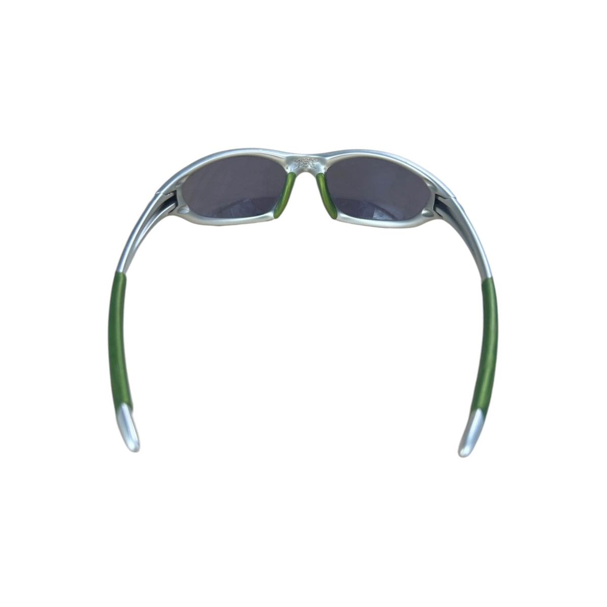 Oakley XX Twenty Iridium Sunglasses Silver/Emerald