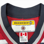Vintage KOHO NHL Vancouver Canucks Gradient Jersey Red/Blue