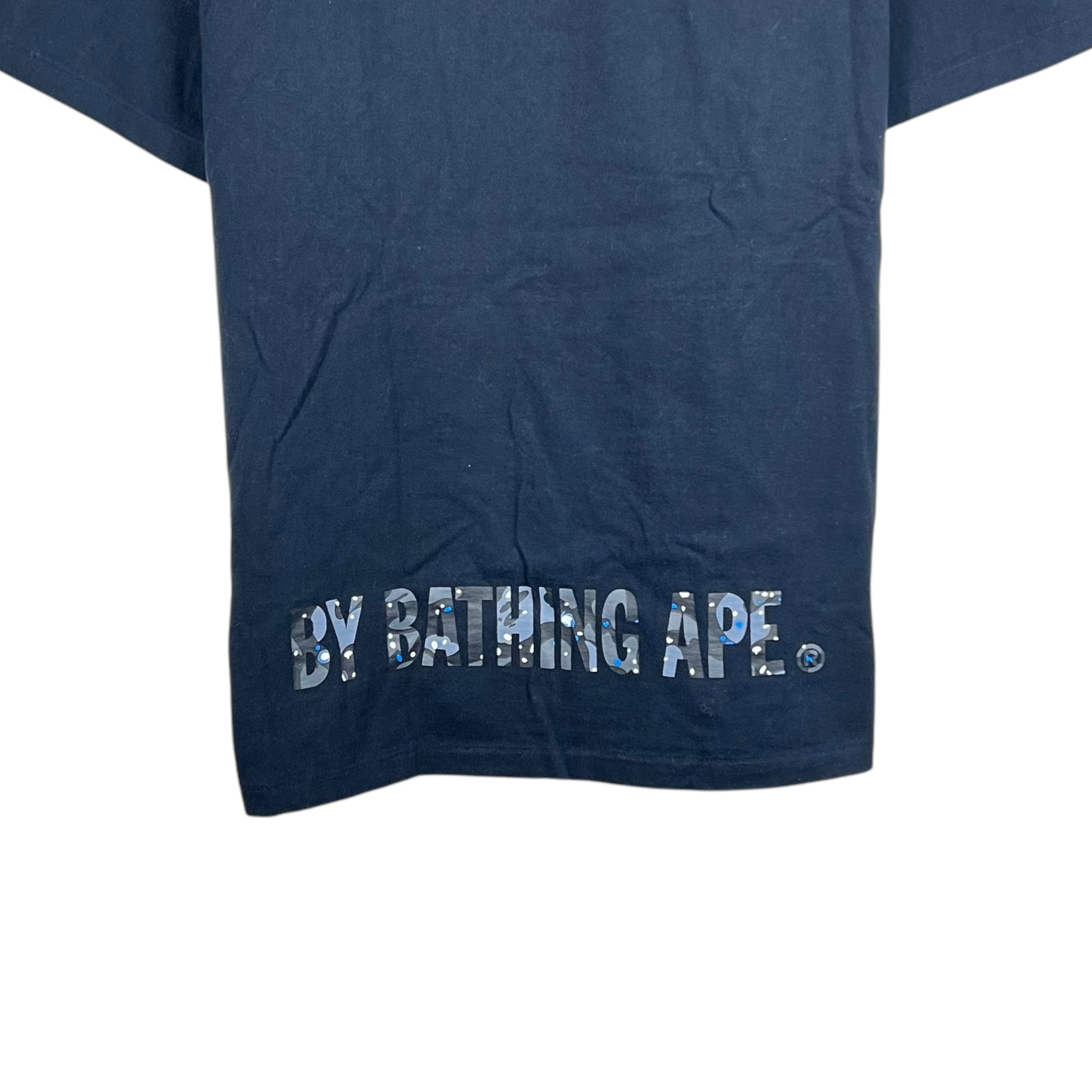 Bape Ape Head Space Camo Tee Black