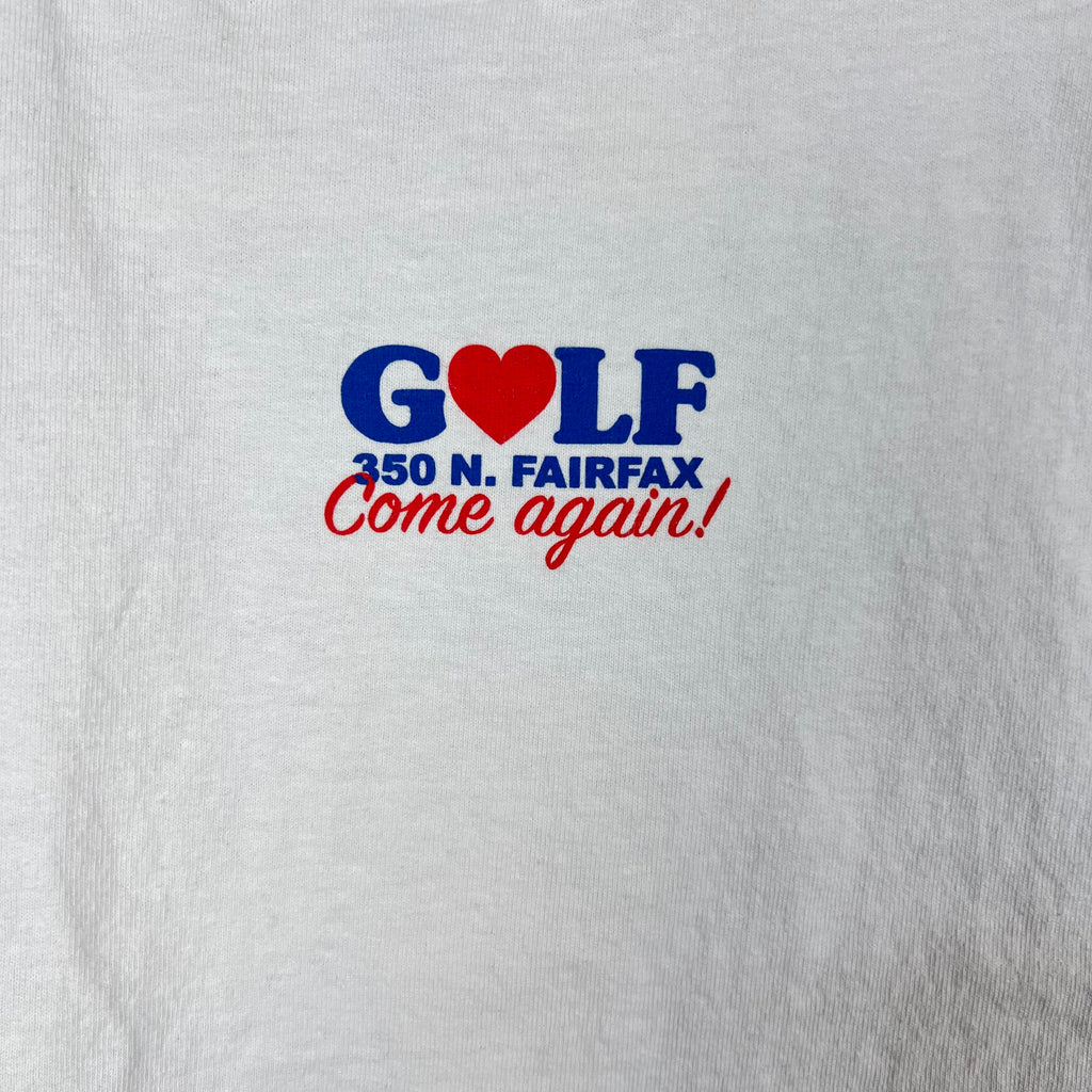 Golf Wang “We Love Our Customers” Tee White