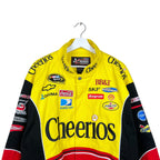 Vintage Chase Authentics NASCAR Clint Bowyer Cheerios Racing Jacket Yellow