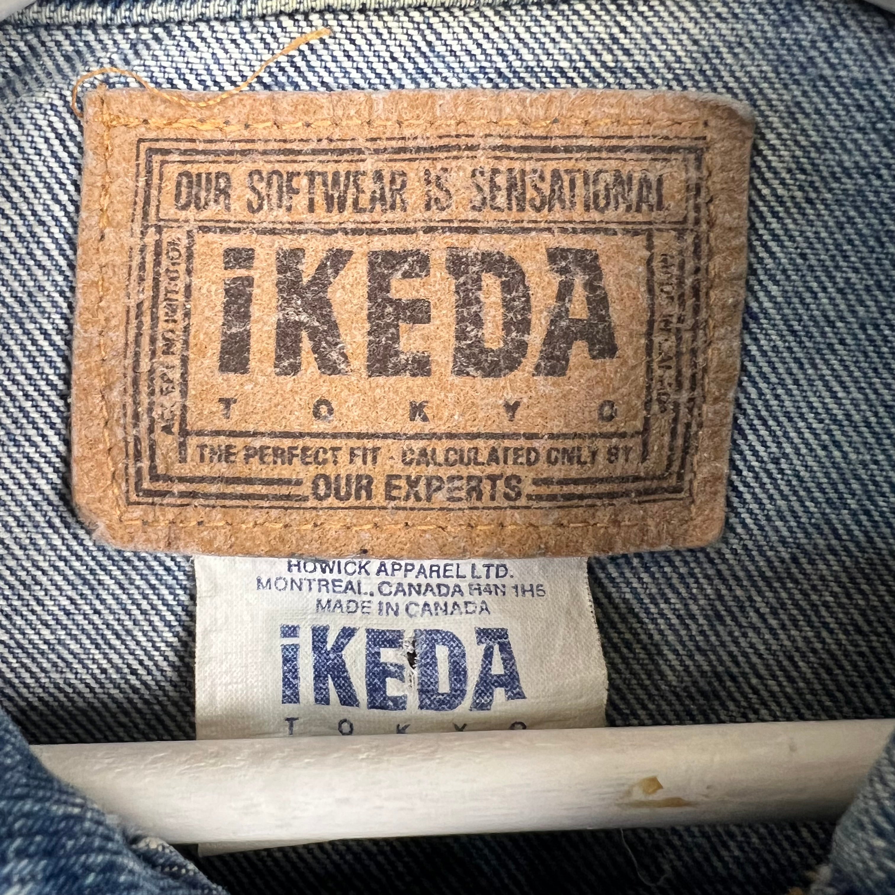 Vintage Ikeda Tokyo Denim Jacket Mid Wash