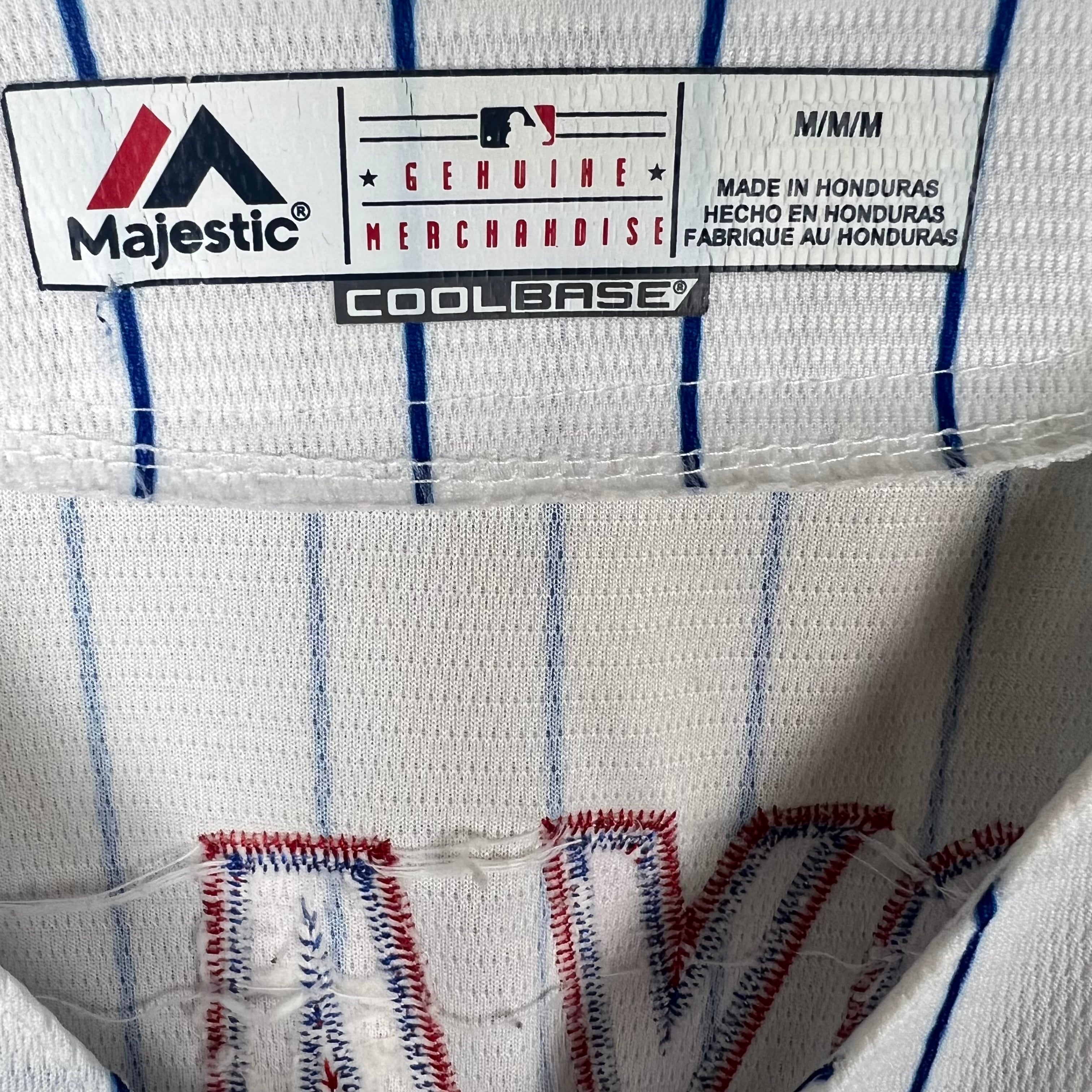 Vintage Majestic MLB Chicago Cubs Kris Bryant World Series Champions Home Jersey