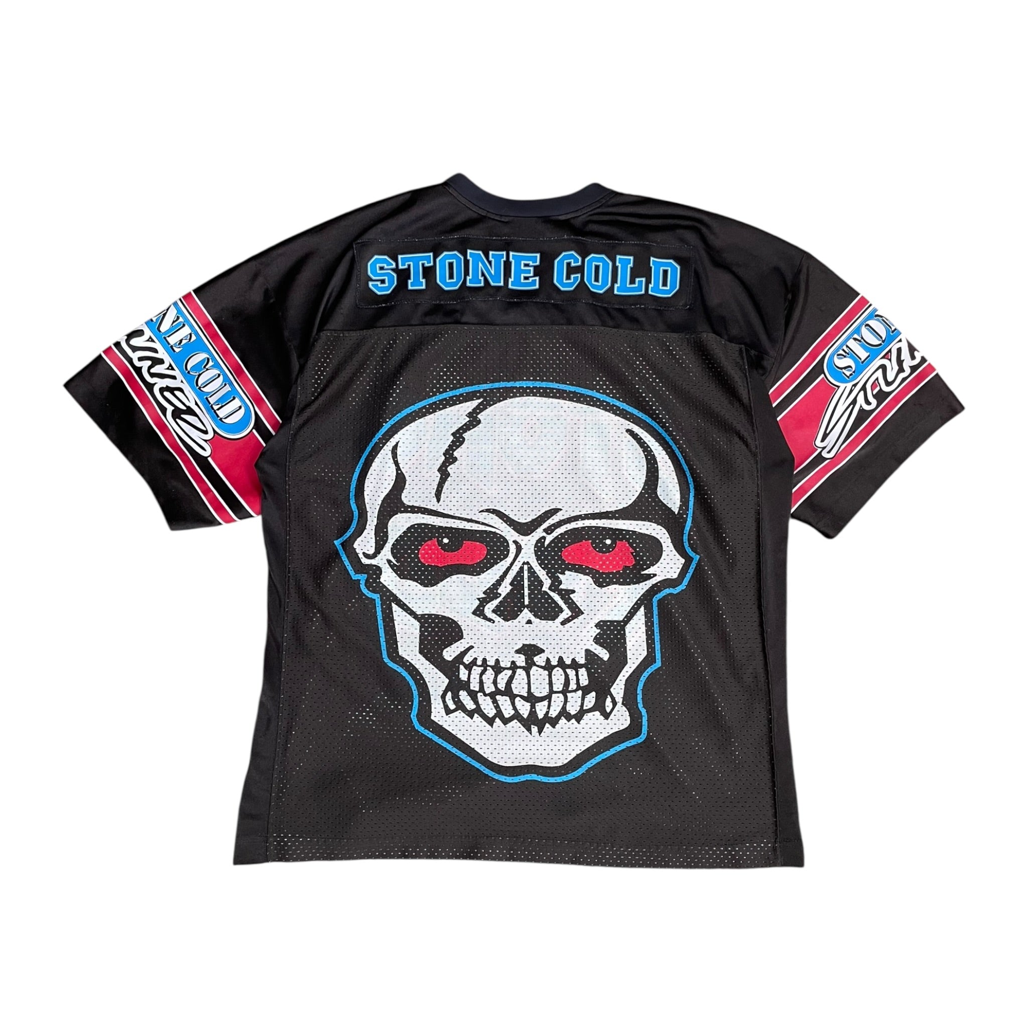 1999 Titan Sports WFF Stone Cold Steve Austin Skull Jersey