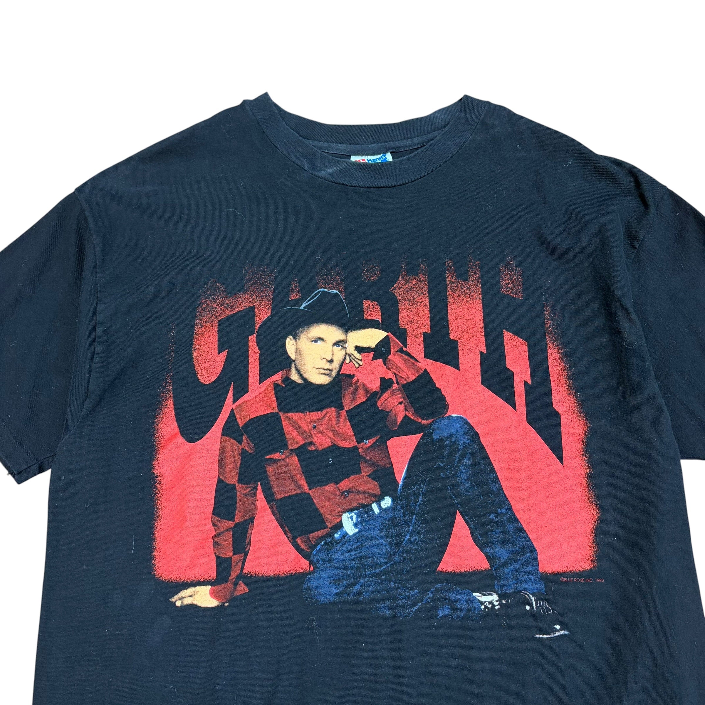 1993 Garth Brooks Country Music On Tour Tee Black