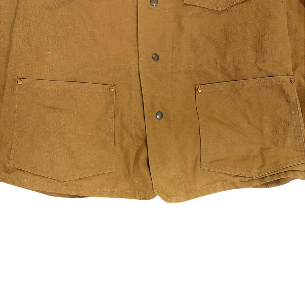 1960’s Carhartt Union Made Blanket Lined Chore Jacket Tan