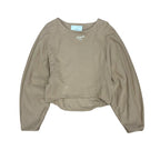 Axel Arigato Halle Embroidered Logo Sweatshirt Brown