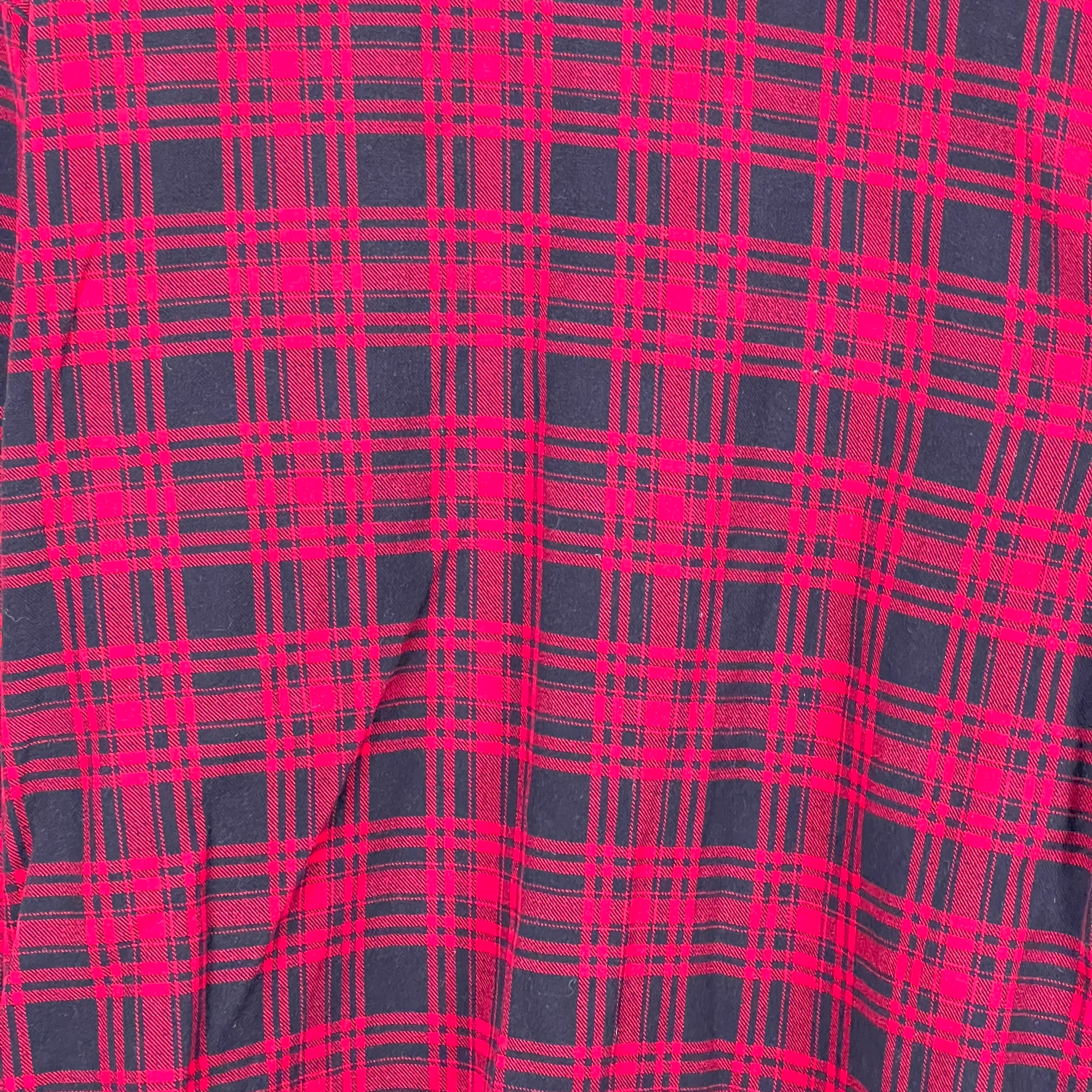 Vintage Nike ACG Long Sleeve Button Up Plaid Red/Black