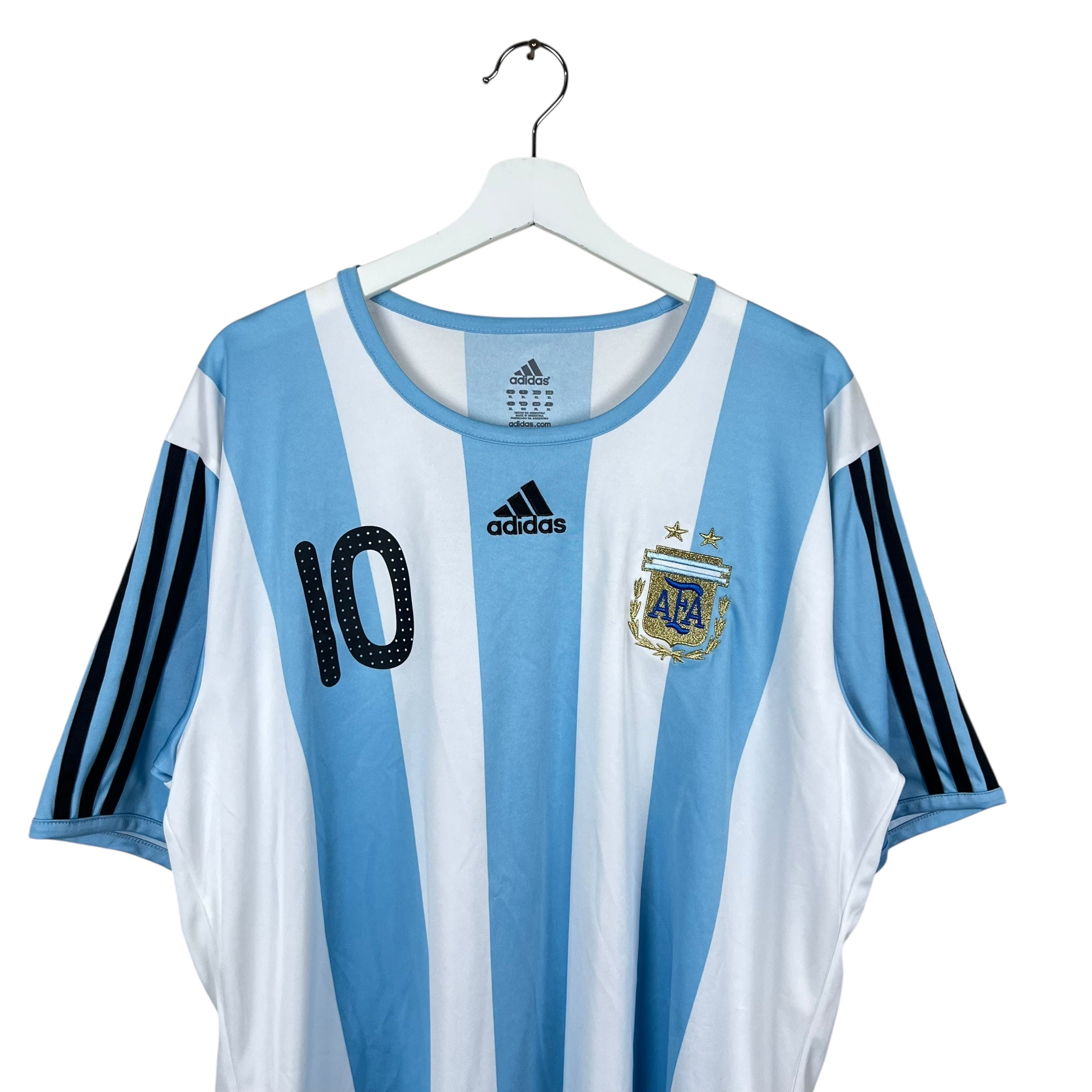 2008 Adidas Argentina Diego Maradona Home Jersey