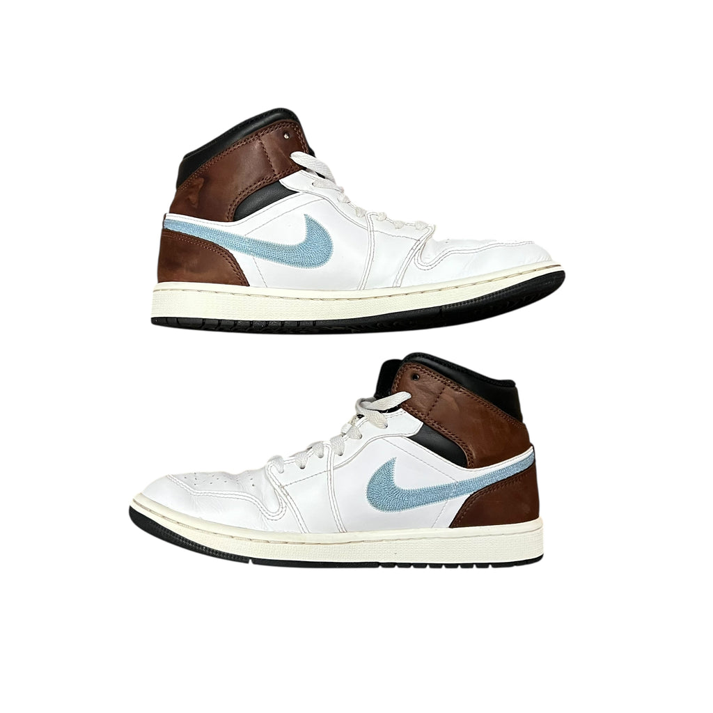 Jordan 1 Mid SE Brown Blue Grey