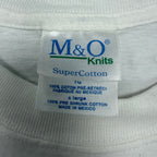 Vintage M&O Knits NHL Edmonton Oilers Ryan Smyth Player Tee White