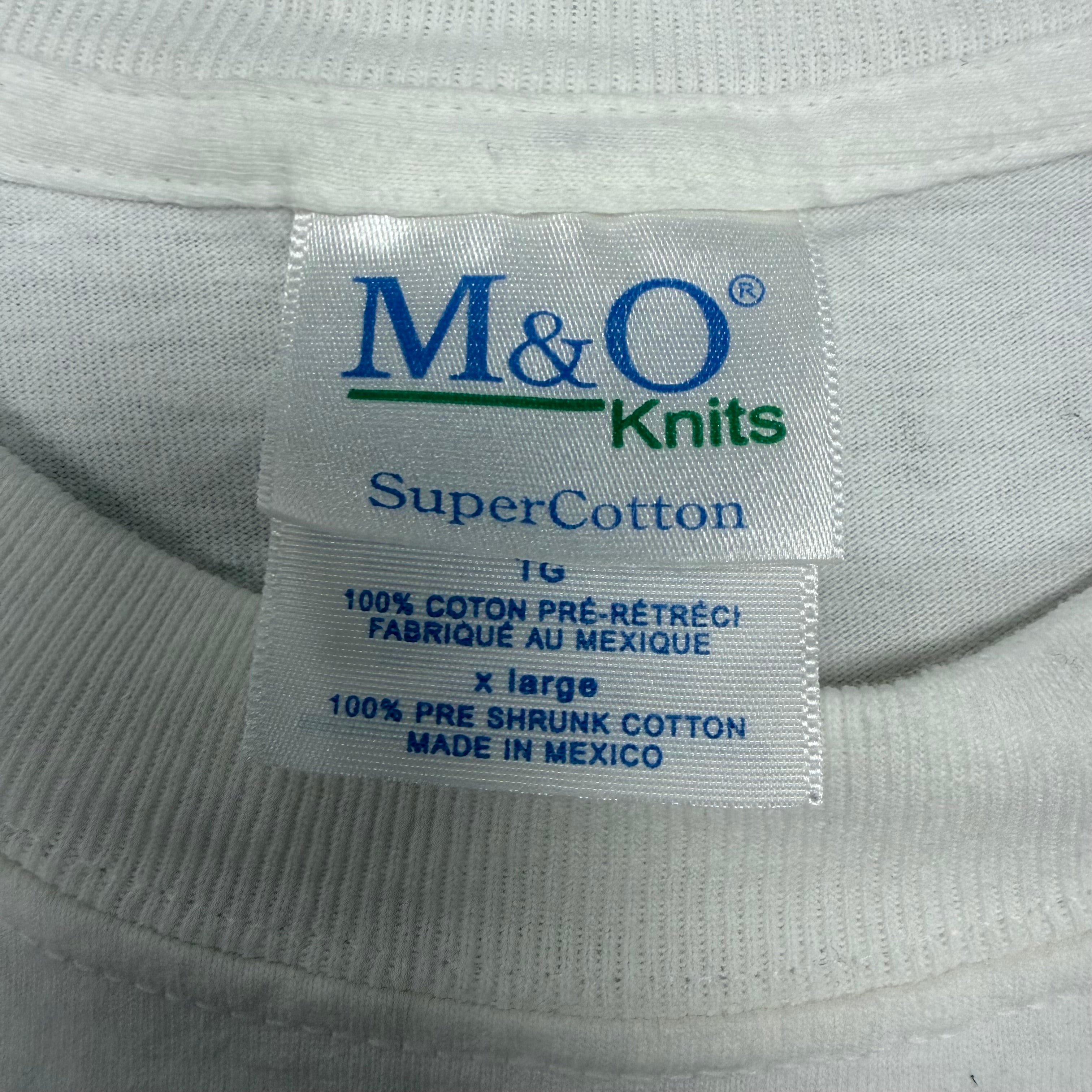 Vintage M&O Knits NHL Edmonton Oilers Ryan Smyth Player Tee White