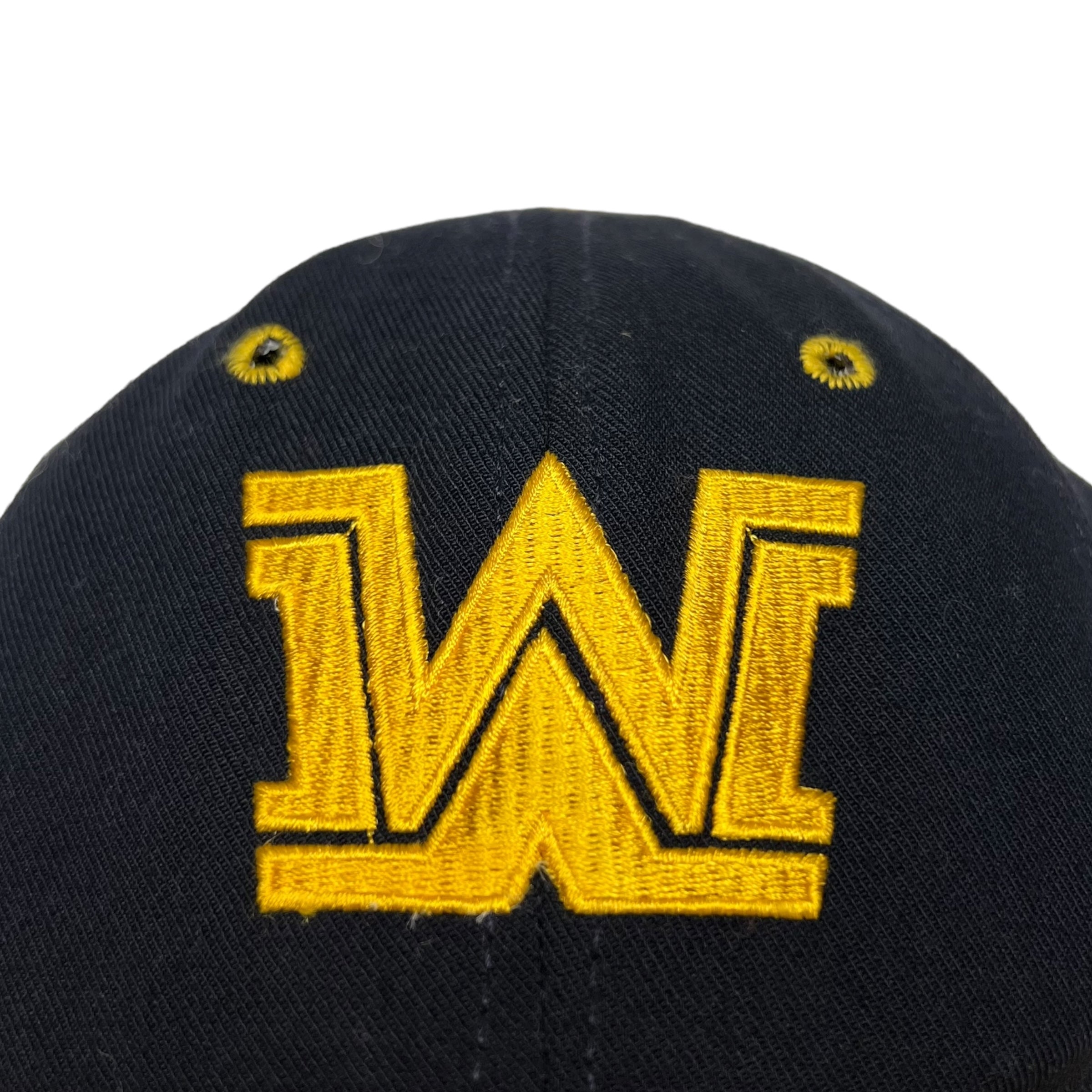 Vintage Wilkes Colonels Big Logo Fitted Hat Navy
