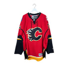 Vintage Reebok NHL Calgary Flames Miikka Kiprusoff Away Jersey