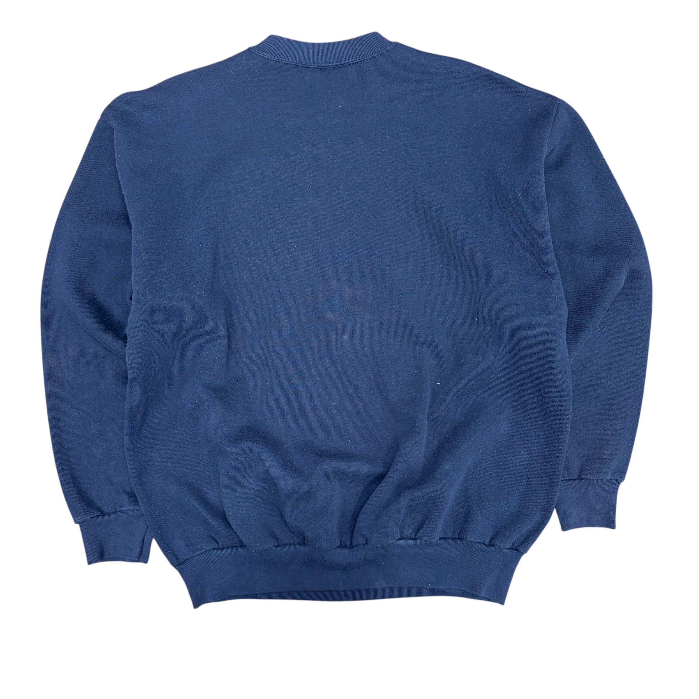 1993 Ravens Athletics NHL Florida Panthers Logo Crewneck Navy