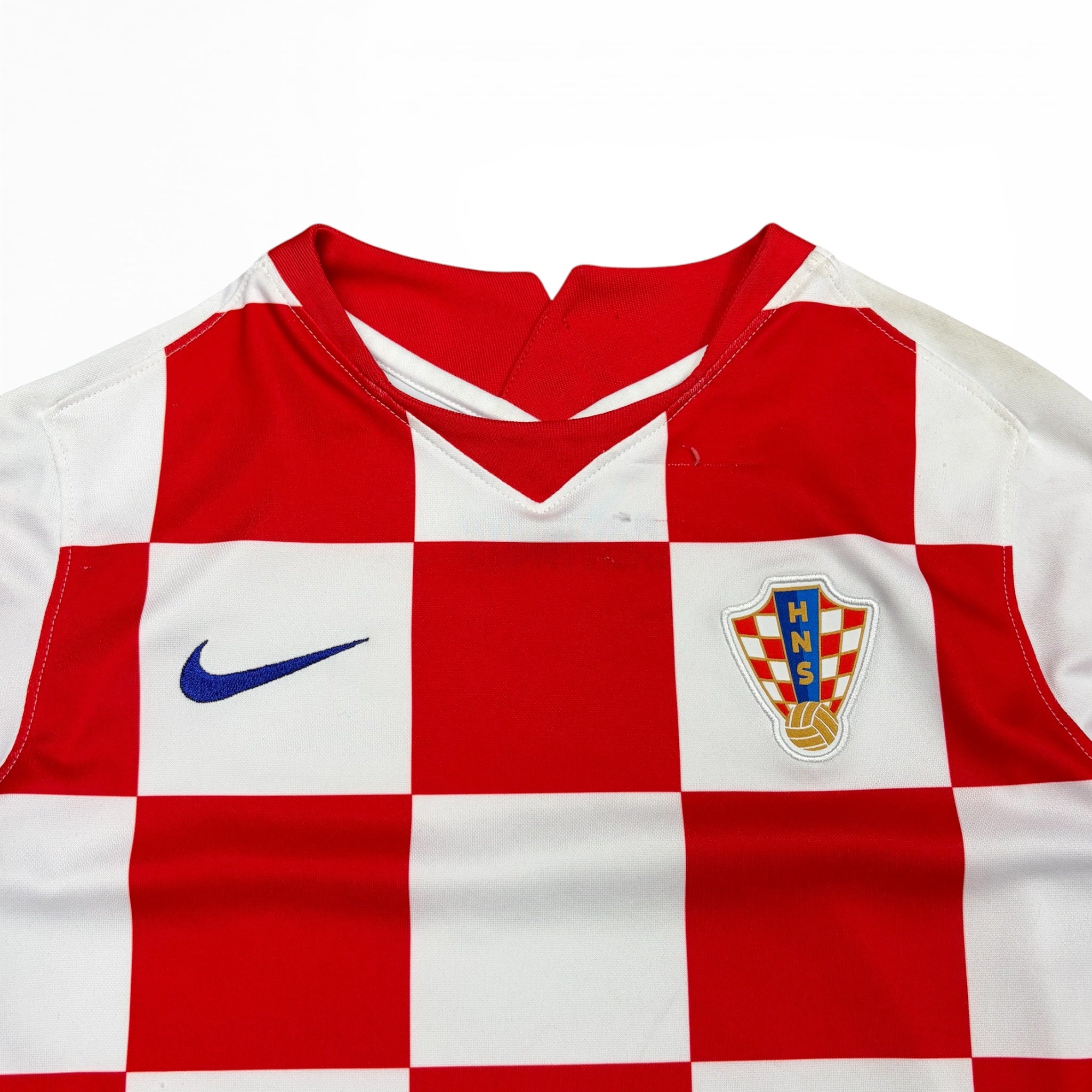 2020 Nike Youth Croatia Blank Home Jersey