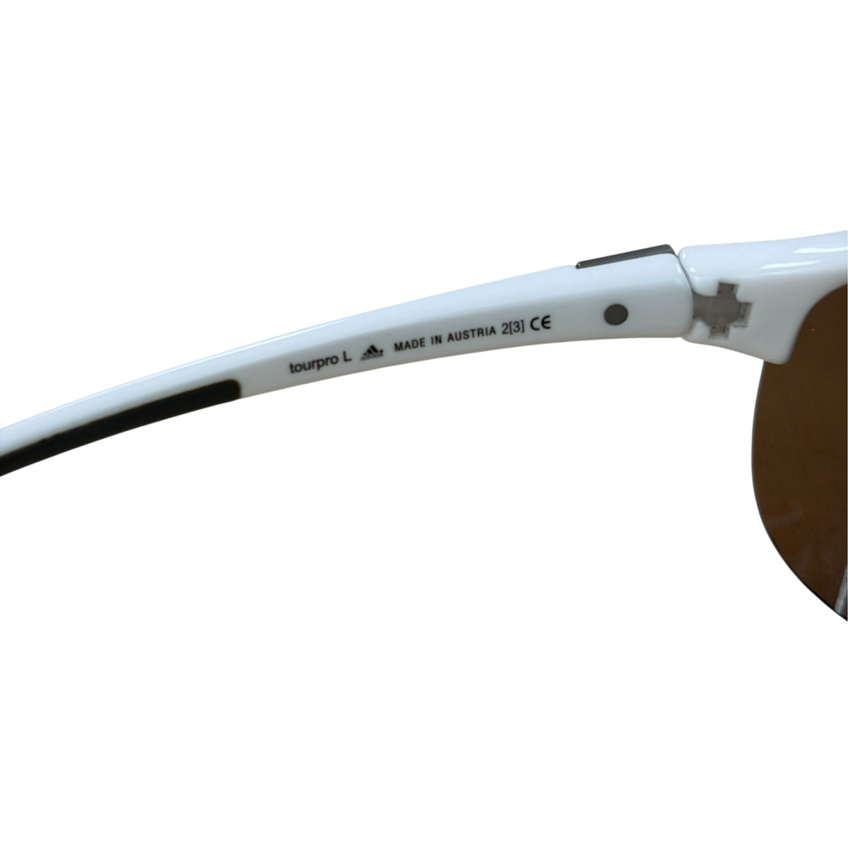 Vintage Adidas Tourpro Sport Sunglasses White