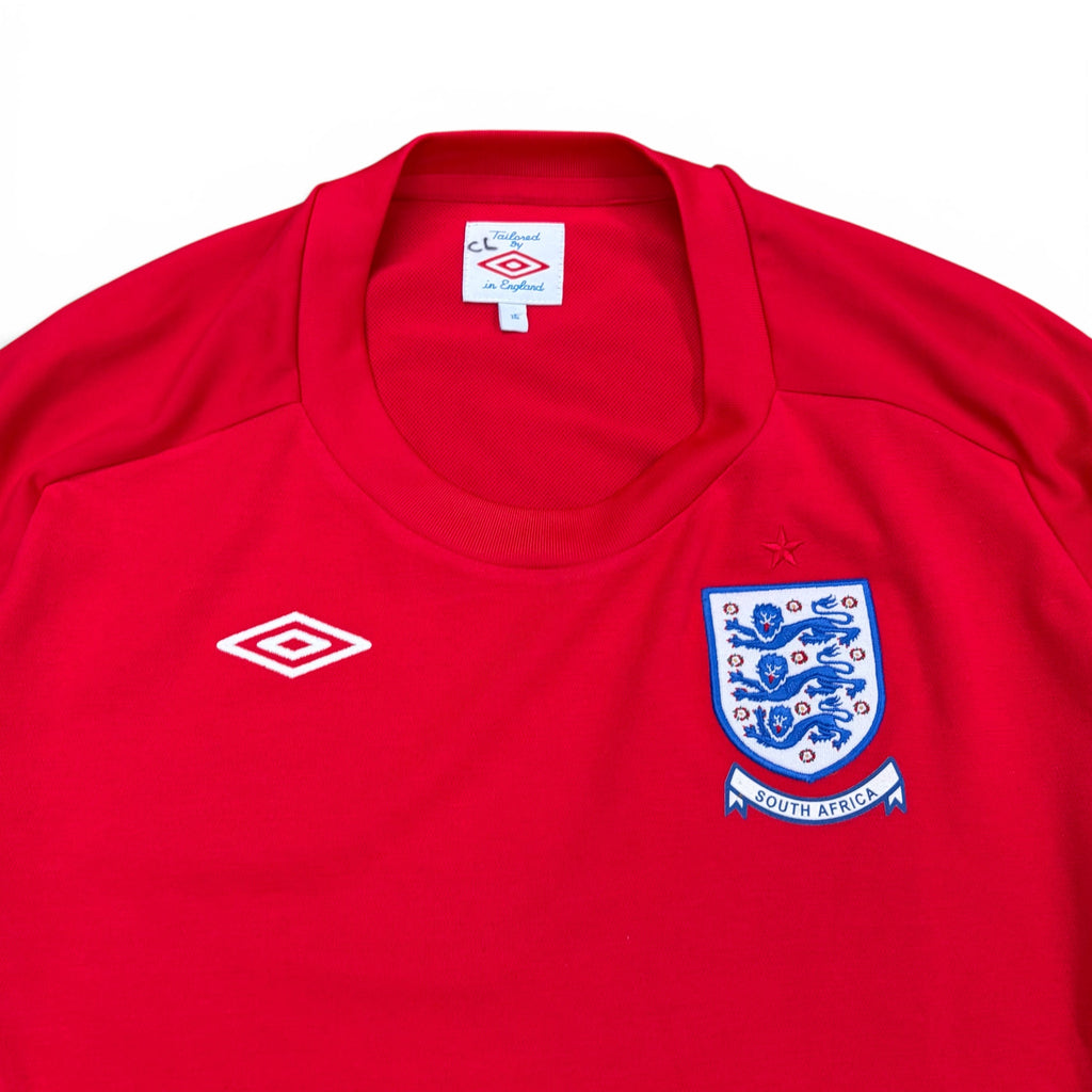 2010 Umbro Youth England South Africa Blank Away Jersey