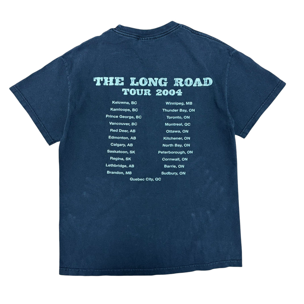 2004 Nickleback “The Long Road” Tour Tee Black
