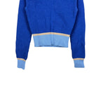 Marni x Uniqlo Popcorn V-Neck Knit Blue