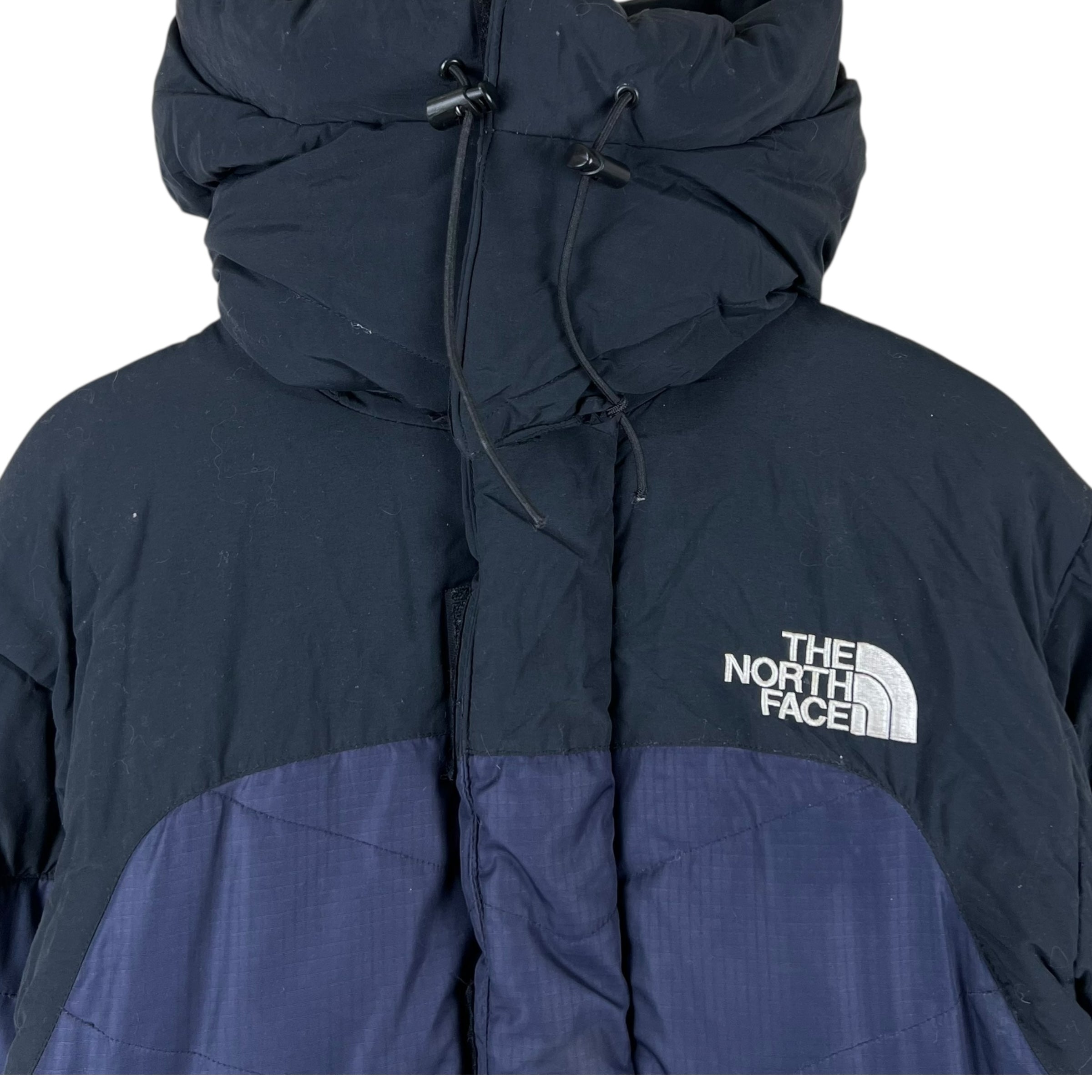 Vintage North Face 700 Puffer Parka Down Jacket Navy/Black