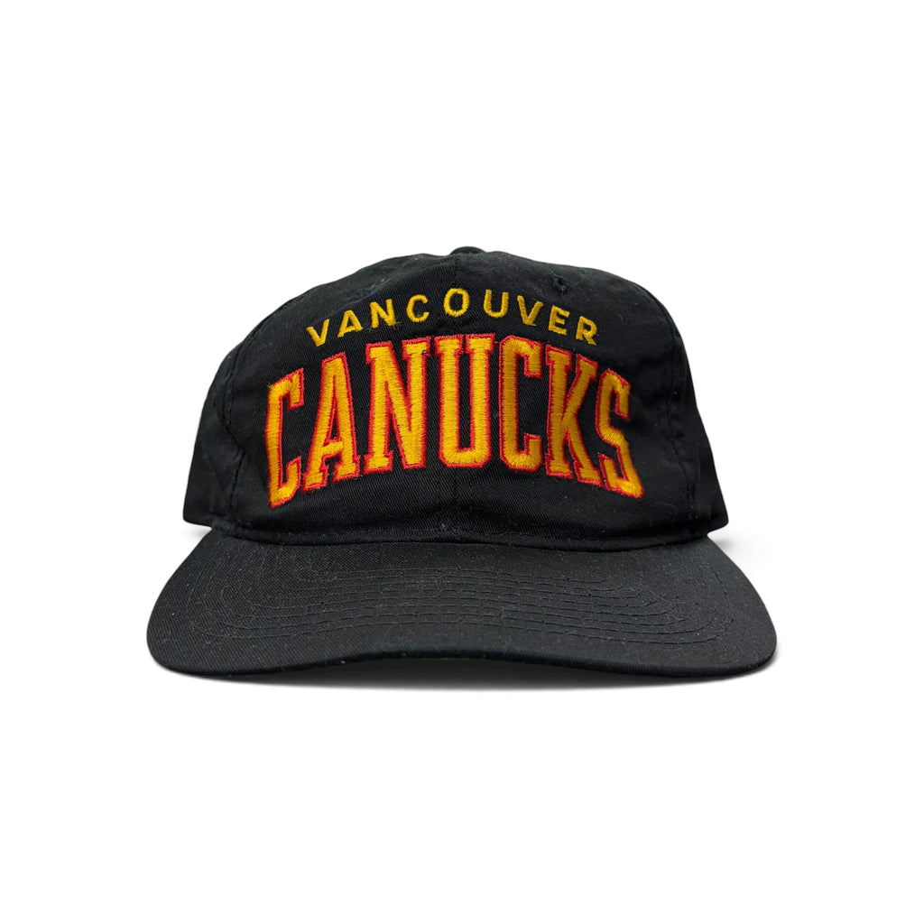 Vintage Starter NHL Vancouver Canucks Arch Logo SnapBack Black