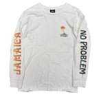 Stussy Jamaica No Problem Longsleeve White