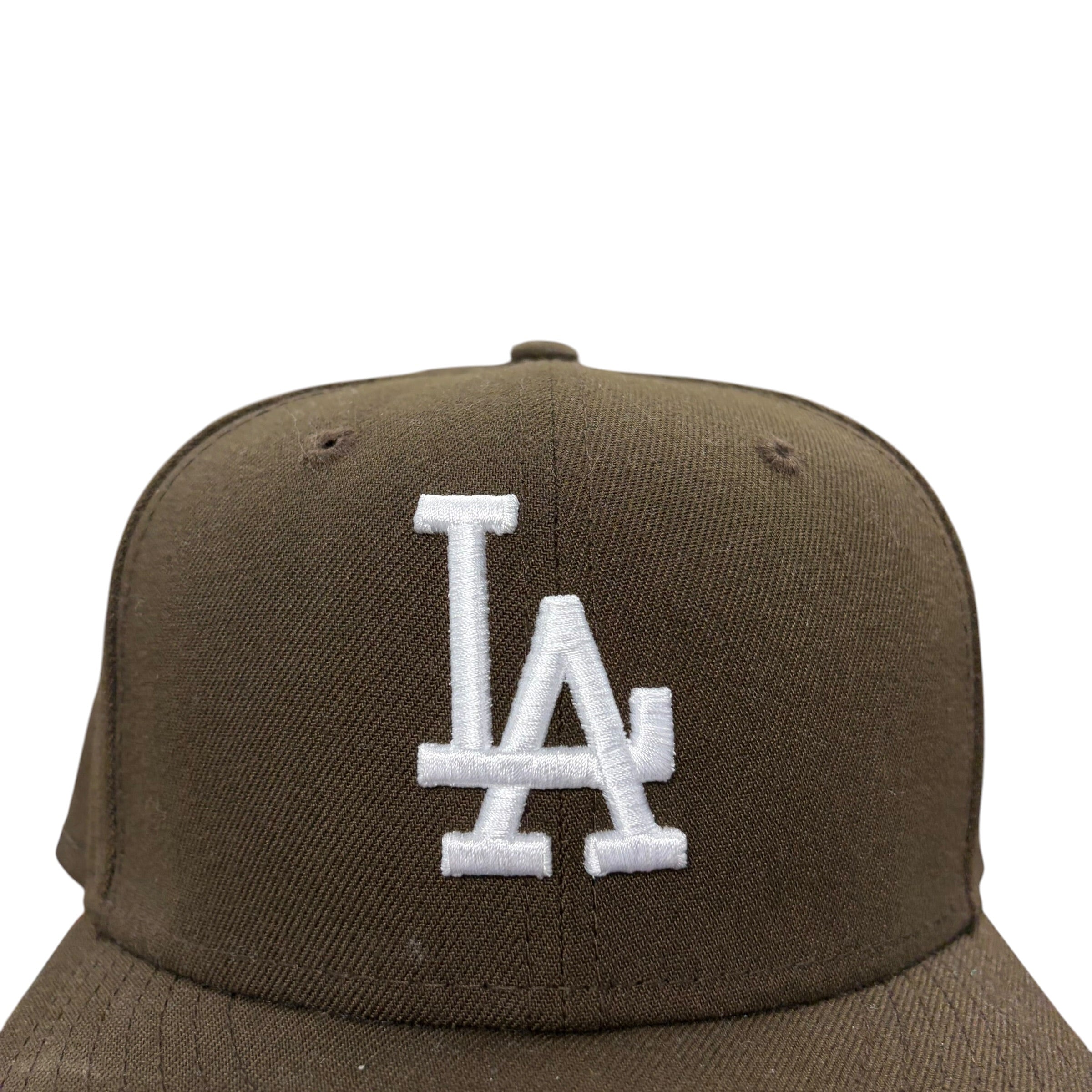 Vintage New Era Los Angeles Dodgers Fitted Brown