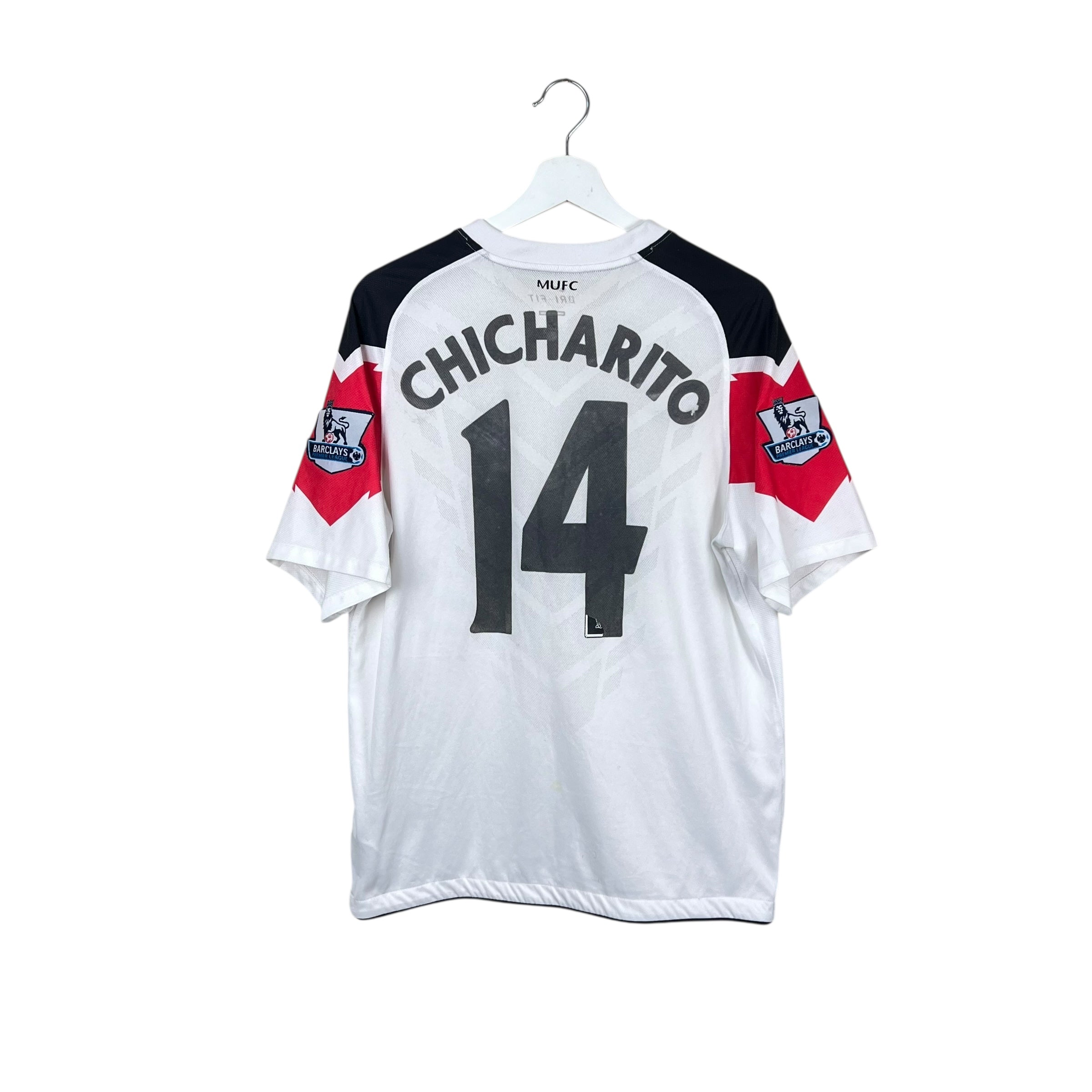 2010 Nike Manchester United Sevilla Chicharito Away Jersey